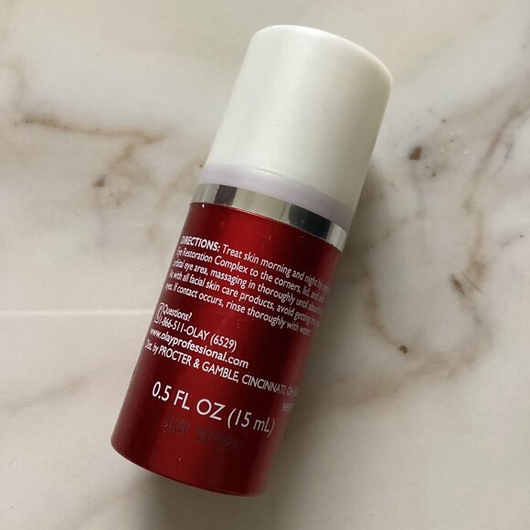 NEW! Olay ProX Anti-Aging Eye Restoration Complex Cream 0.5 oz NO BOX - Picture 2 of 2